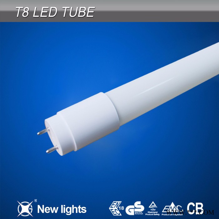 浙江厂家供应 T8玻璃日光节能灯管 22W 定制灯管 1.5米图1