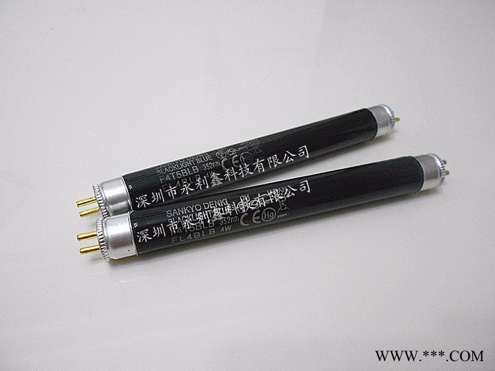 特价原装三共F4T5BLB 紫外线灯管110V 4W 紫外线检测灯管黑灯管图3