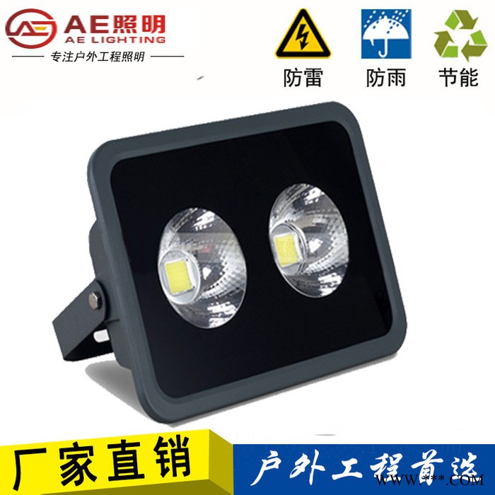 AE照明led泛光灯100W投光灯大功率led广告灯 2芯片100W正白光图2