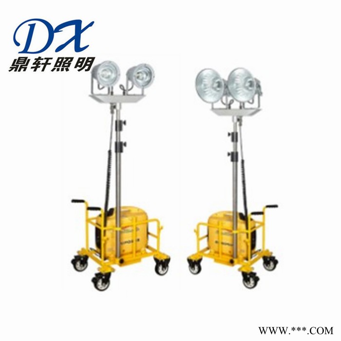 鼎轩照明SD6102A升降移动工作灯35W充电式应急泛光灯红蓝信号灯图4