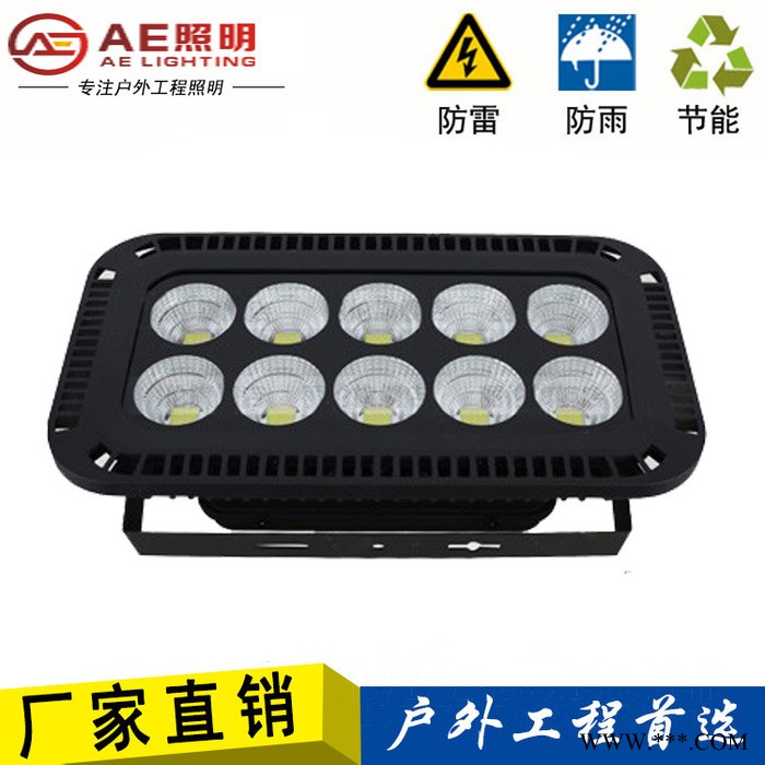 AE照明AE-TGD-02防水户外灯,照明led隧道灯LED隧道灯500W白光聚光防水户外灯室外灯泛光灯广告灯图3