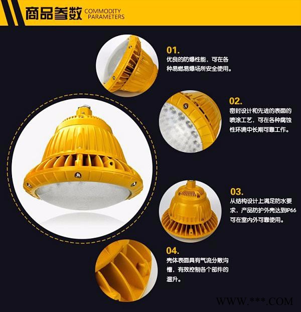 中沈防爆bad85 LED防爆高效节能灯bad85-60w 济源那里有防爆LED灯防爆无极灯 防爆泛光灯图5