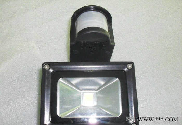 LED泛光灯.人体感应泛光灯10W.感应式泛光灯10W.深圳图1