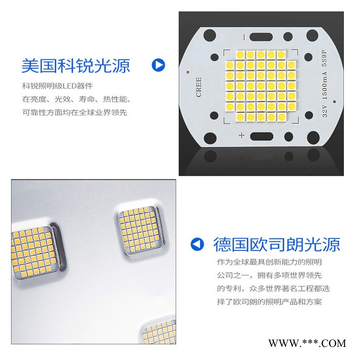 led投光灯200W广场篮球场塔吊灯1000W泛光投射灯100W150W300W400W 蓝球场投光灯图4