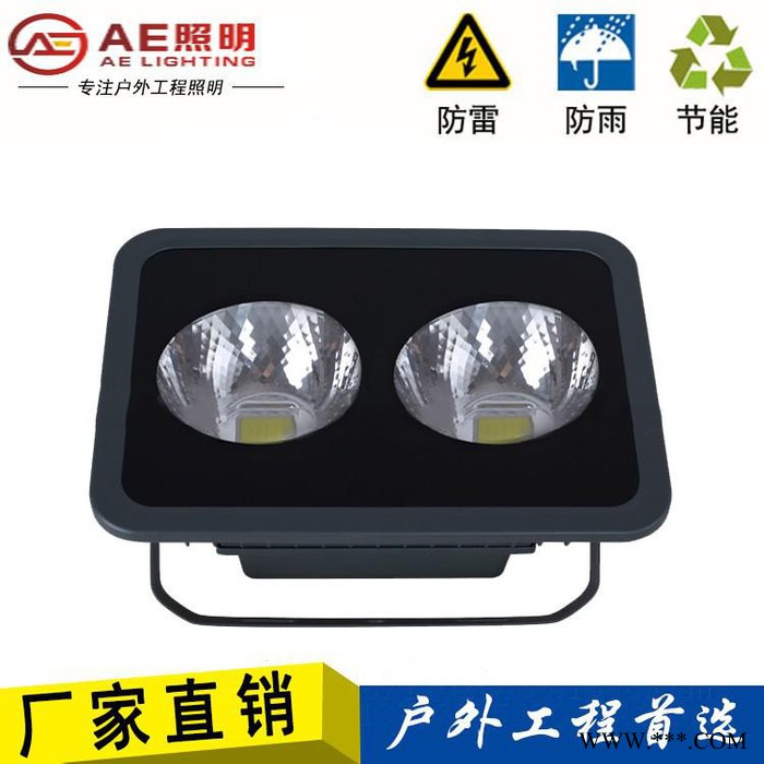 AE照明led泛光灯100W投光灯大功率led广告灯500W400W100W300W投射灯 2芯片100W正白光图2
