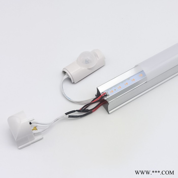 LED红外感应灯管T8一体分体楼道人体感应灯LED T8灯管图2