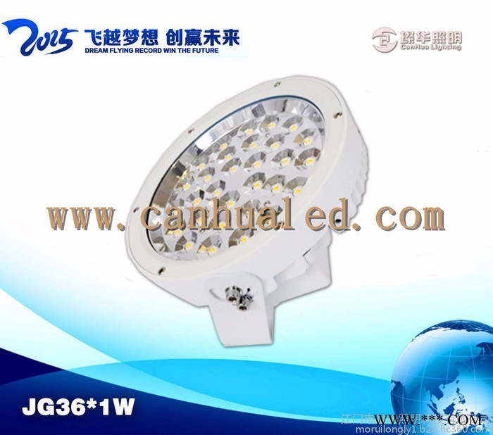 LED投光灯，36W烤漆景观LED投光灯，璨华照明投光灯，楼体景观LED投光灯图1