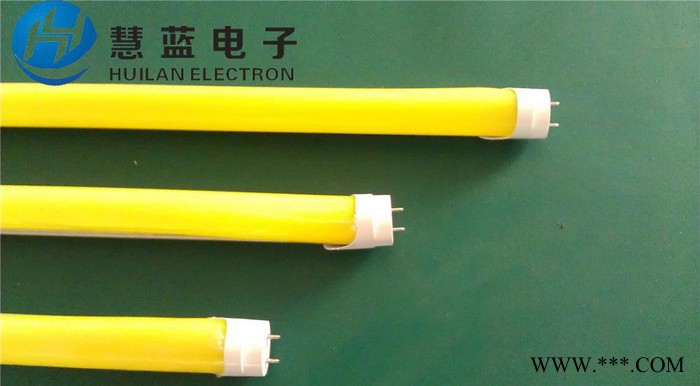 黄色T8LED灯管 推荐 慧蓝电子 黄色T8LED灯管 厂家图3