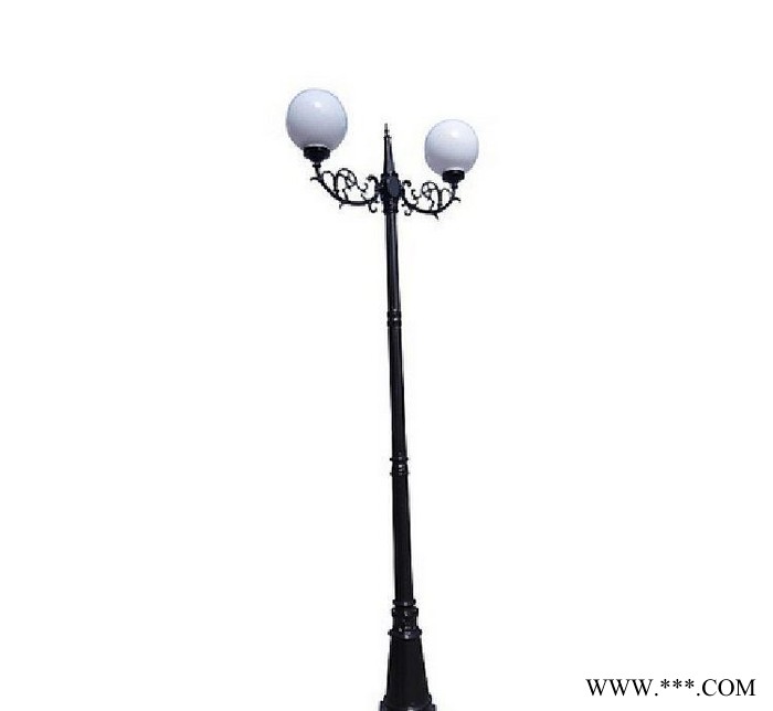 海力西直销 太阳能路灯厂家 超亮 LED户外庭院路灯家用复古投光灯 庭院灯 景观灯图2