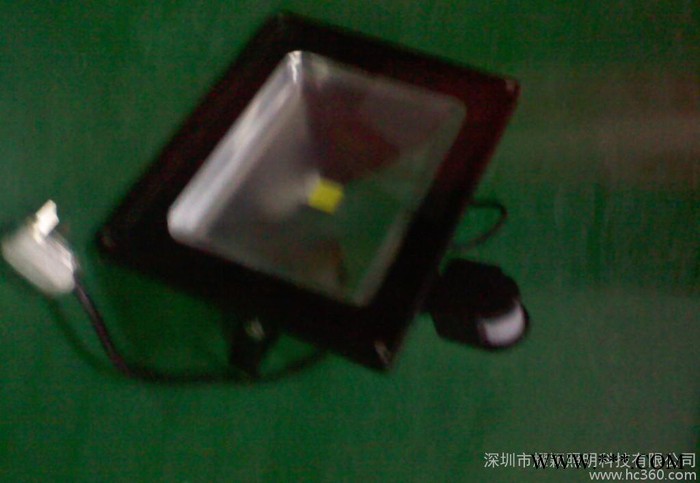 人体感应式泛光灯50W.感应泛光灯50W.深圳感应式泛光灯5图2