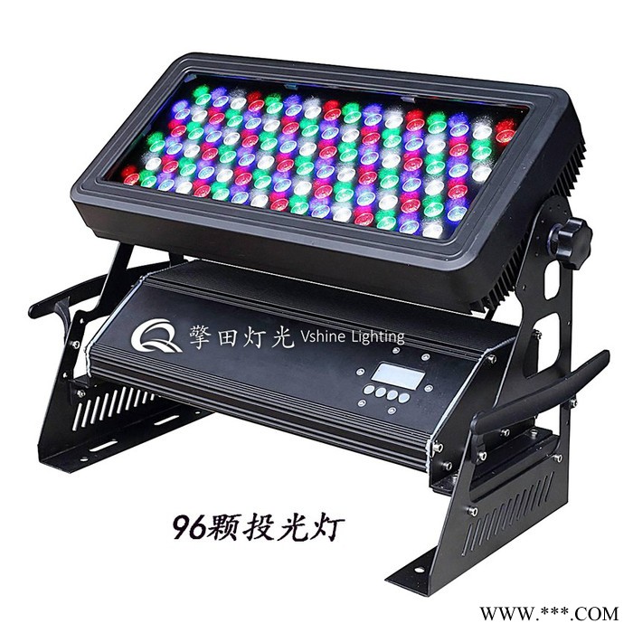 擎田灯光 QT-096 单层投光灯，五合一洗墙灯，四合一洗墙灯，单层 双层投光灯，四合一双层投光灯，三合一城市之光图1