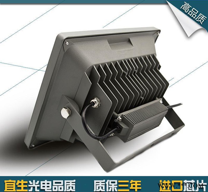 2016年新款50W散光LED投光灯广告牌灯户外投射灯公园led泛光灯图2