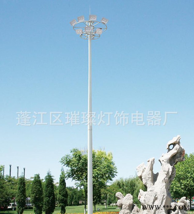 璀璨  led高杆灯 15米广场灯 投光灯图3