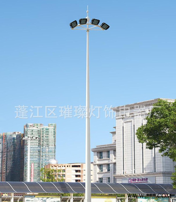 璀璨  led高杆灯 15米广场灯 投光灯图2