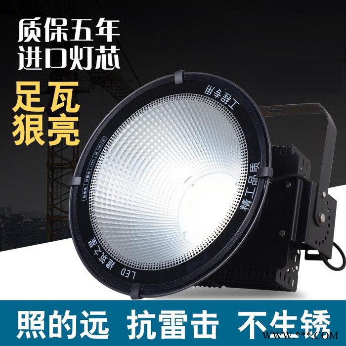 建筑之星led塔吊灯 工地探照灯 100w-1000W户外超亮投光灯 防水射灯图3