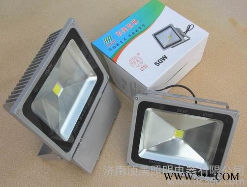 供应纯正国标百年“泉城”品牌 LED投光灯 LED射灯