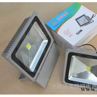 供应纯正国标百年“泉城”品牌 LED投光灯 LED射灯