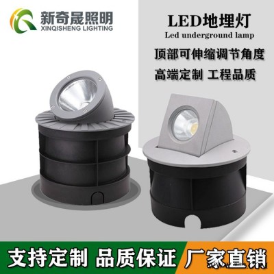 新奇晟偏光地埋灯户外防水led埋地投光灯庭院景观射树照树灯