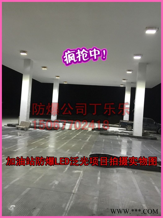 LED防爆泛光灯led防爆灯加油站加气站仓储工厂工地马路灯照明投灯图2