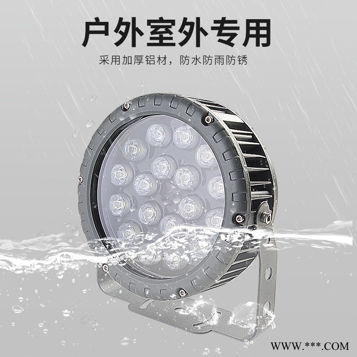 led鸟巢灯 led照树灯 led投光灯投射灯 户外防水照射灯 景观灯绿化庭院花园七彩鸟巢鸟窝灯图5