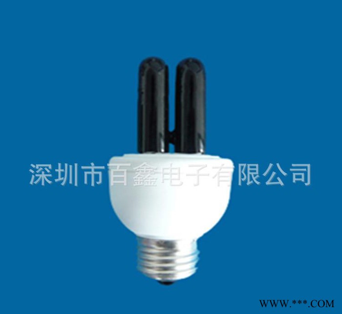 2U消毒灯 冷阴极紫光灯管 黑色诱虫灯管图1