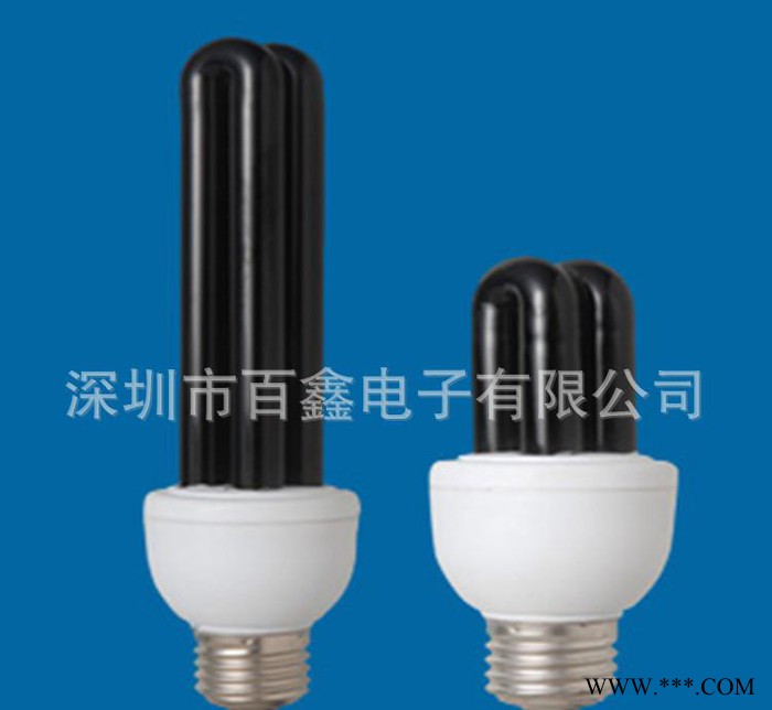2U消毒灯 冷阴极紫光灯管 黑色诱虫灯管图2