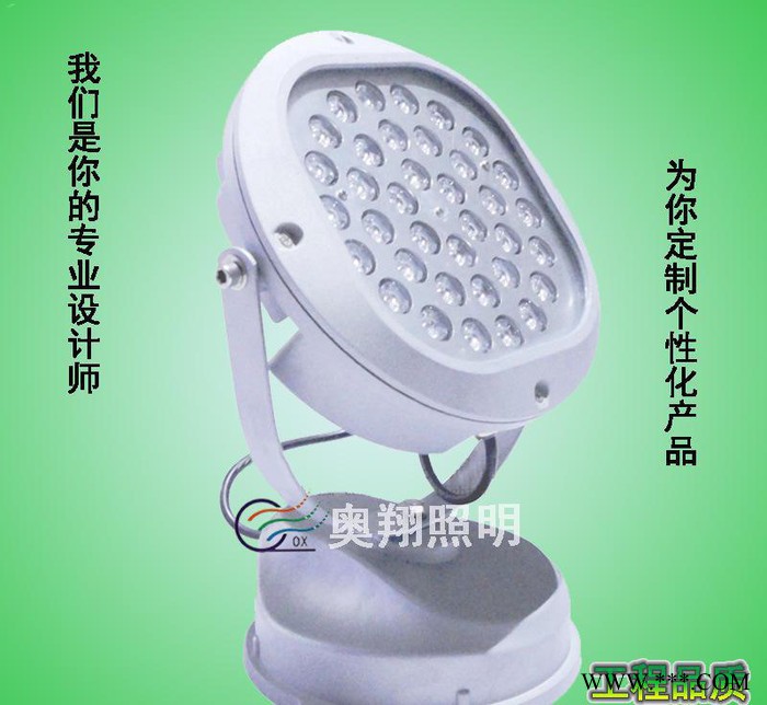 外控投光灯 24w投光灯 512投光灯 投射灯 OX-TGD-24w 新款圆 奥翔科技图3