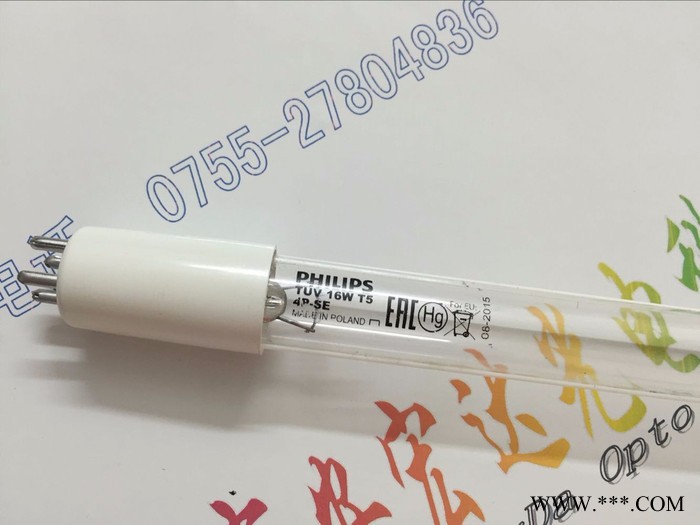原装飞利浦philips 紫外线杀菌灯管 TUV16W G16T5 16W消毒柜灯管图5