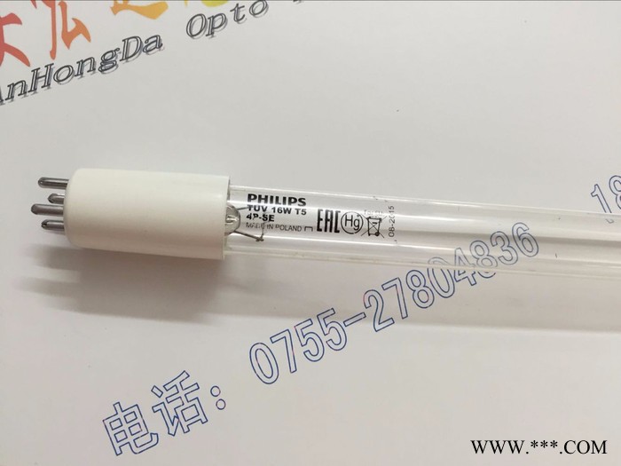 原装飞利浦philips 紫外线杀菌灯管 TUV16W G16T5 16W消毒柜灯管图1