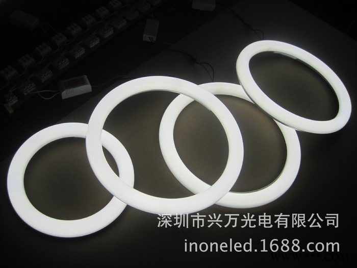 圆形LED荧光灯 三基色环形LED日光节能灯管图2