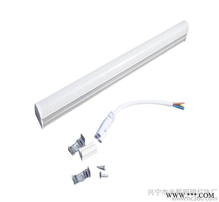 LED一体T5半铝日光管 LED日光灯管 LED吸顶灯吊灯 厂家批发图3