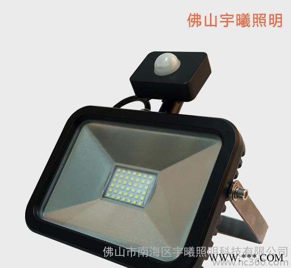 高光效高流明带感应苹果投光灯 IP超薄投光灯 20W图1