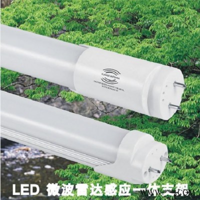 微波感应日光灯   车库感应灯  雷达感应日光灯   人体红外感应灯管  LED微波雷达感应灯管