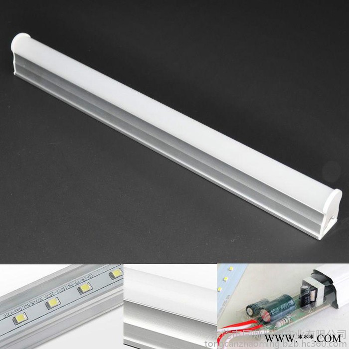 LED日光灯管质保三年无缝拼接型9W0.6米T5一体化隔离质保三年灯管室内照明商业照明图2