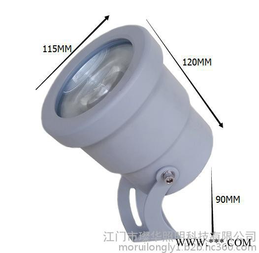 LED投光灯,光束聚光投射灯，景观亮化照明灯，投光灯，聚光灯，外墙聚光灯，科瑞芯片聚光投光灯图3