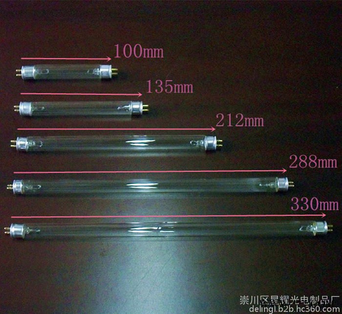 T58W紫外线杀菌 消毒灯管 288MM消毒柜用紫外线灯管图1