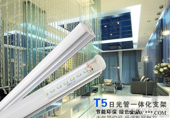 厂家 T5 led一体化灯管 LED日光灯管 1.2米 90公分 60公分图2