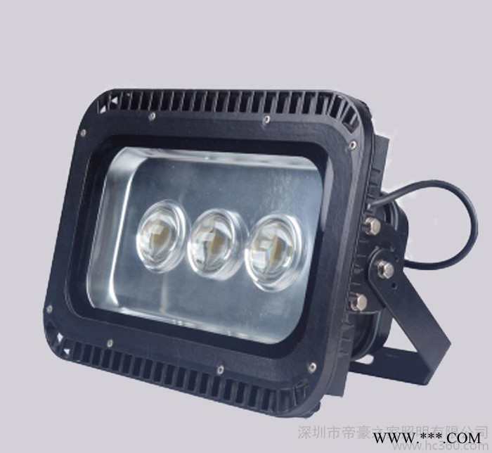 150WLED泛光灯 投光灯150W COB泛光灯 宽电压 户外照明投射灯150W图2