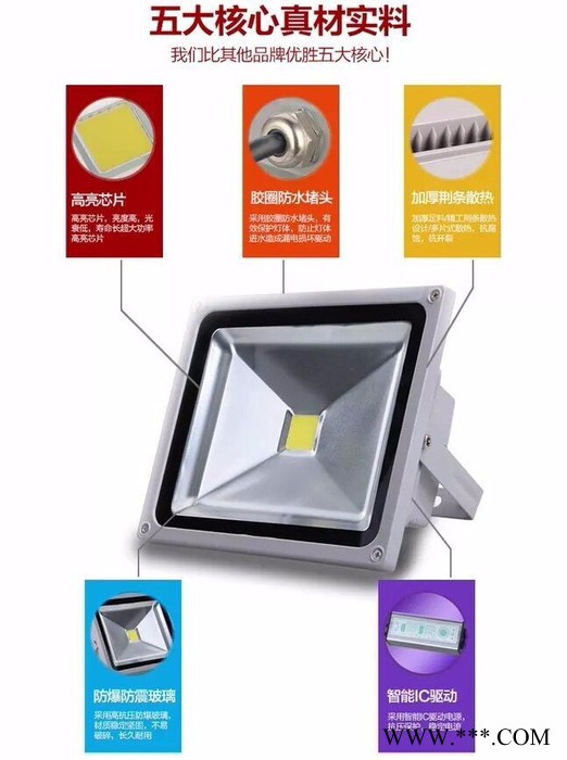 亿元照明TY-LED-031 LED投光灯，大功率泛光灯