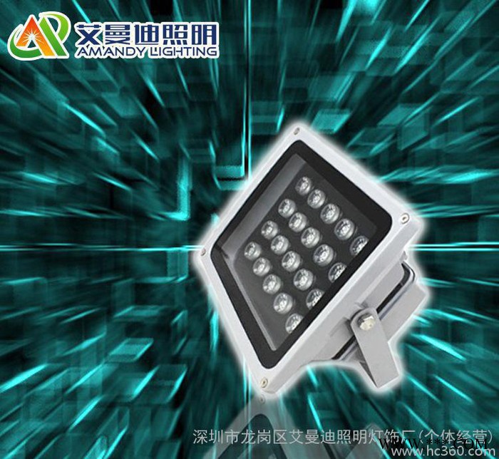 LED投光灯户外投射灯防水泛光灯大功率投光灯图1
