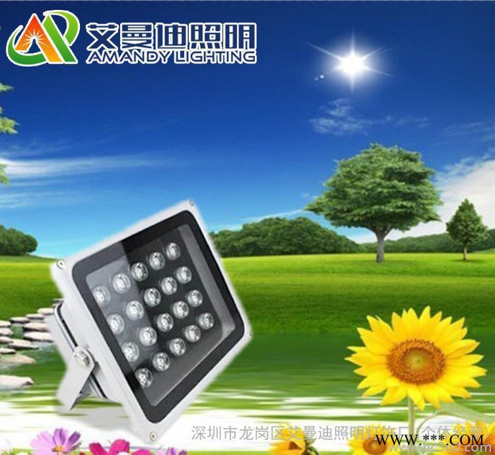 LED投光灯户外投射灯防水泛光灯大功率投光灯图2