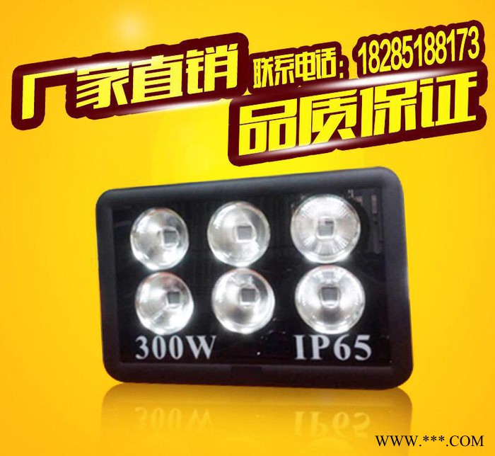 LED户外防水广告投光灯10W-400W泛光灯 **路灯招牌灯图1
