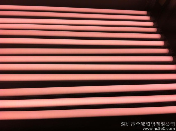 供应全海T8-1.2-18W粉色LED灯管图2