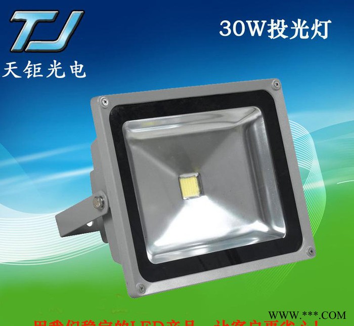 led泛光灯50w led投光灯大功率LED灯招牌灯图1