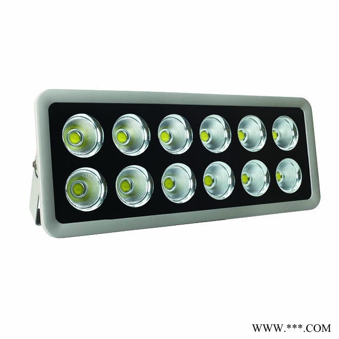 中山**LED新款鳍片投光灯 楼体照明投光灯 户外高杆灯 LED投射灯图2