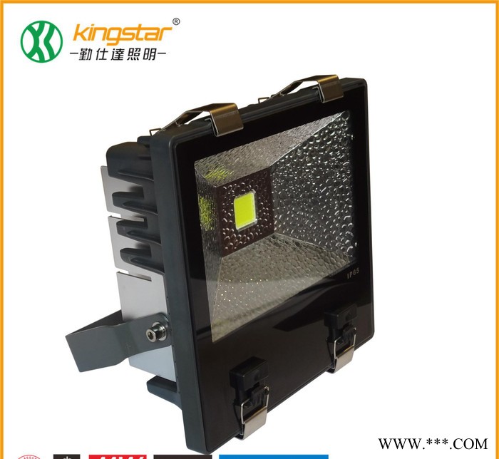 新款led泛光灯 超频三大功率COB投光灯100W200W图1