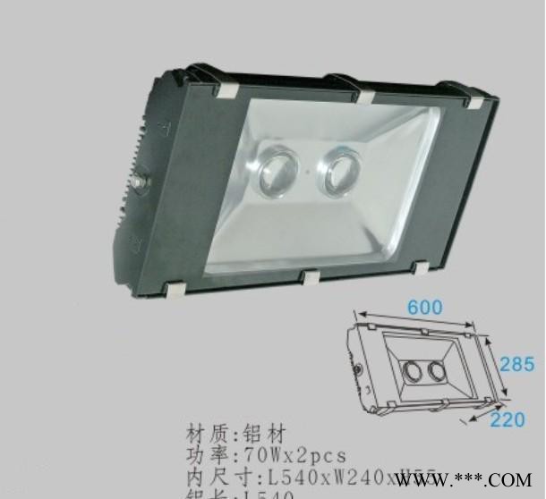 直销双头led投光灯140w led投光灯 led泛光灯 led景观灯 户外图2