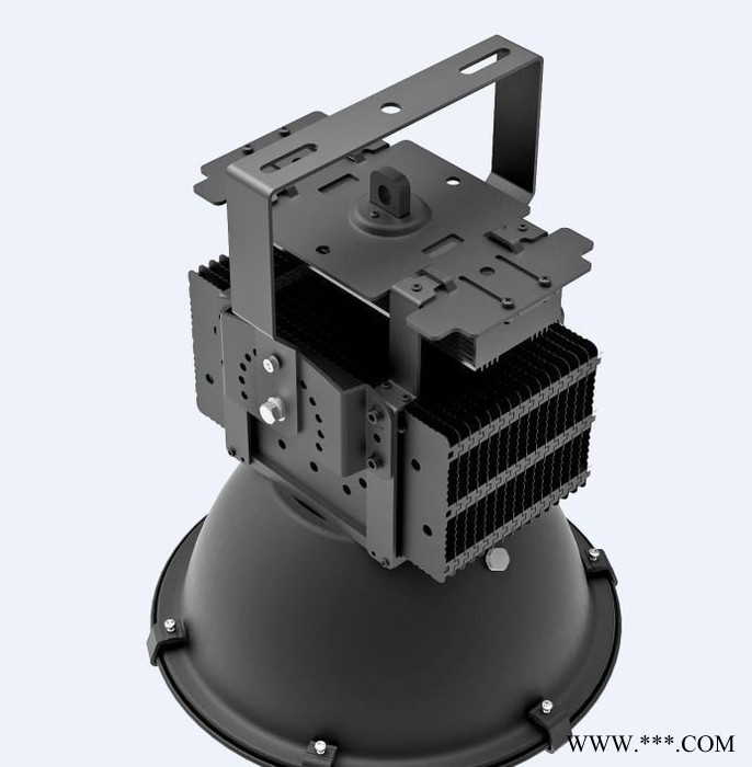 新款LED投光灯100W 多功能LED灯具 LED鳍片投光灯 LED塔吊灯100W图1