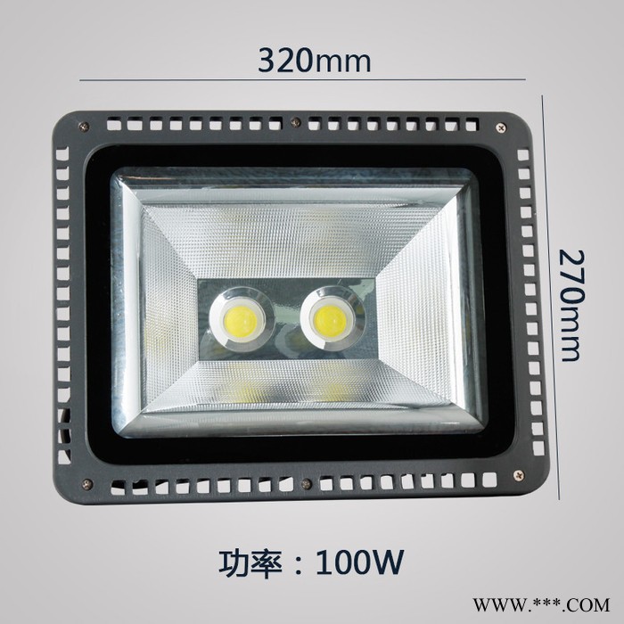 千与QY-JZ LED投光灯LED投光灯工地隧道广告牌泛光灯防水户外照明投射聚光灯具图2