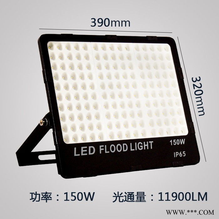 千与蜂窝款 LED投光灯LED投光灯工地隧道广告牌泛光灯防水户外照明投射聚光灯具图2